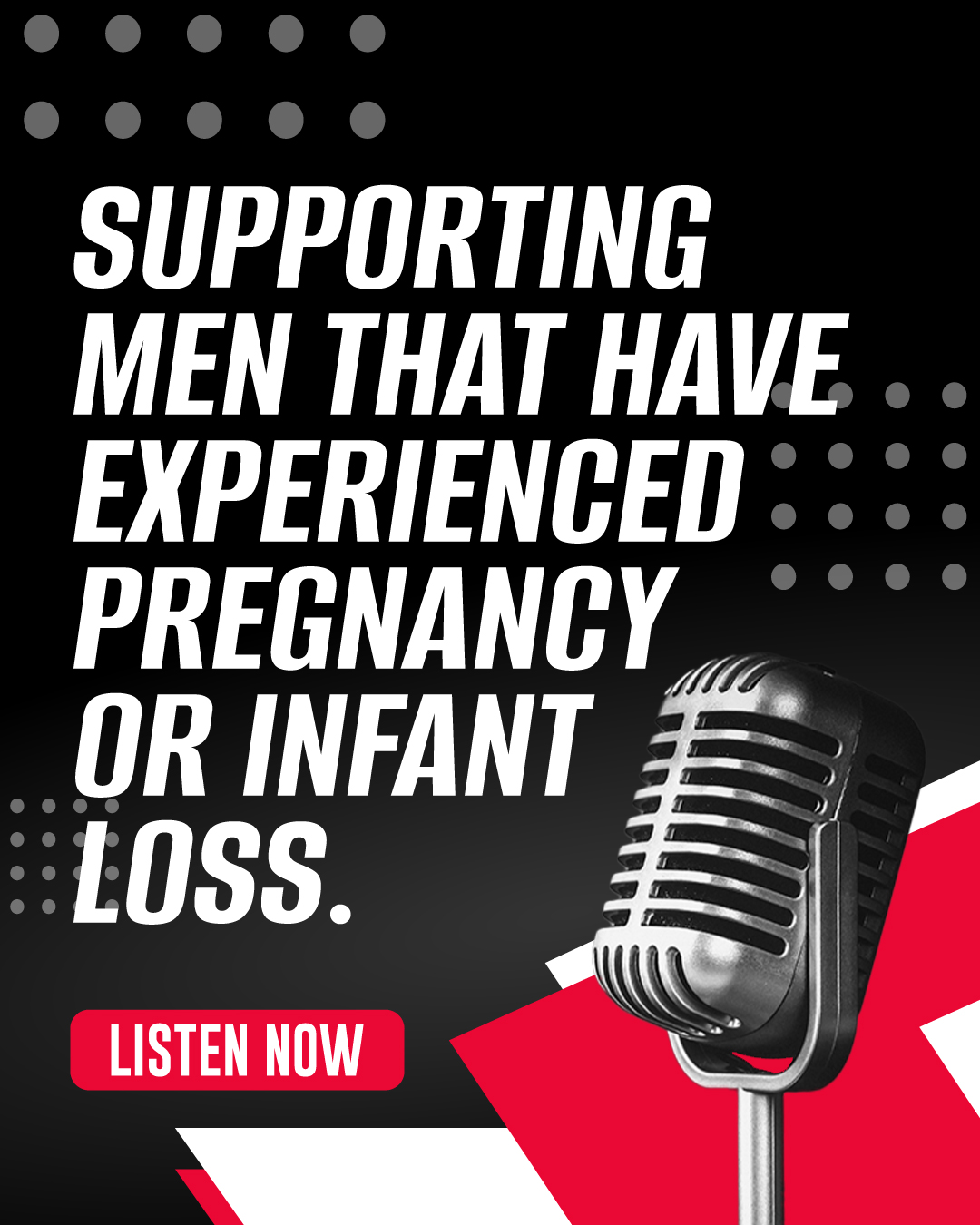 Supporting Men That Have Experienced Pregnancy or Infant Loss